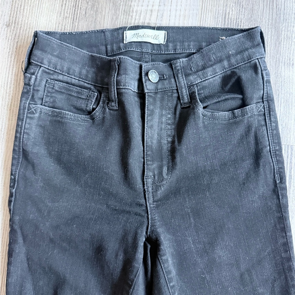 Roadtripper- Madewell high rise black skinny jeans size 24 - Picture 3 of 3